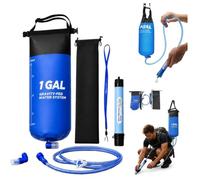 Kit de filtro de agua de supervivencia, filtro de agua alimentado por | Waterdrop - Pajita de filtro de agua por gravedad, purificador de agua de supervivencia para viajes, camping, senderismo