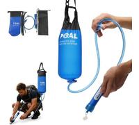 Kit de filtro de agua de supervivencia, filtro de agua alimentado por | Waterdrop - Pajita de filtro de agua por gravedad, purificador de agua de supervivencia para viajes, camping, senderismo