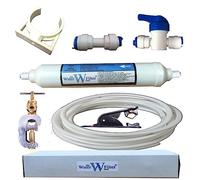 Kit de filtro de agua y fontanería para frigorífico americano con tubo de agua y accesorios para Samsung LG Daewoo GE y más