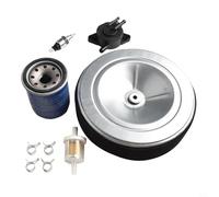 Kit de filtro de aire 17210-Z6L-010 para motor Honda GX630 GX660 GX690, kit de mantenimiento con filtro de aceite, bomba de combustible, válvula magnética y clips de resorte,