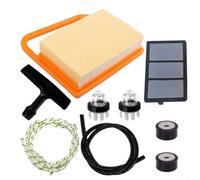 Kit de filtro de aire de 9 piezas para TS410, para modelos TS420, mejora el rendimiento de la sierra de corte con piezas de repuesto fiables