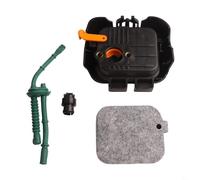 Kit de filtro de aire de acero para máquinas sopladoras de hojas Bg45 Bg46 Bg55 Bg65 Bg85 Sh55 Sh85 sustituye a la parte 4229-120-0606 y 4229-140-2801 incluye cubierta de carcasa para ventilación de