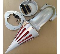 Kit de filtro de aire de admisión Compatible con Yamaha Vstar V-Star 650 todos los años 1986-2012 CROMADO