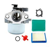 Kit de filtro de aire de carburador de filtro de combustible para motores de la serie 675 675ex 725ex con junta y junta tórica compatible con motores pequeños de cortacésped 3, 5, 6, 5