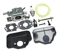 Kit de filtro de aire de carburador for Husqvarna 36 41 136 136LE 137 137E 141 141LE 142 142E for McCulloch M4620 Partner P365 P405 for Jonsered 2036 2040 CS2040