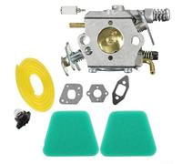 Kit de filtro de aire de carburador para motosierra 350 351 352 370 371 390 391. Reemplaza C1U-W8 C1U-W14Construcción firme para un flujo de combustible eficiente y fácil instalación en tareas de