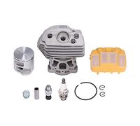 Kit de filtro de aire de pistón de cilindro de 43mm conjunto de cilindro de motosierra para 545 550xp