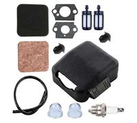 Kit de filtro de aire de repuesto para modelos FS80 FS85 HS80 BG75 desbrozadora sopladora de setos compatible con flujo de aire
