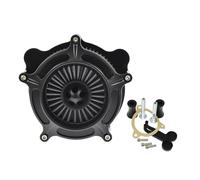 Kit de filtro de aire de turbina para motocicleta, compatible con Harley Sportster, Dyna, V-Rod, Softail, Fat Boy.(C)
