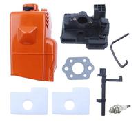 Kit de filtro de aire del adaptador del carburador de la cubierta del cilindro del motor superior for S = TIHL MS180 MS170 MS 180 170 018 017 repuestos de motosierra de Gas