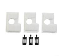 Kit de filtro de aire doble para MS180 MS170, 6 filtros de alto rendimiento para mantenimiento de motosierras