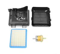 Kit de filtro de aire, juego de 3 piezas de repuesto para GCV135 para motores gcv160 GCV190, montaje de cubierta de plástico, mejora la eficiencia y el rendimiento del combustible, fácil instalación