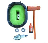 Kit de filtro de aire para 044 046 MS440 MS660 juego de reparación de motosierra que contiene filtro de combustible llave de chispa tuercas de montaje
