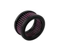 Kit de filtro de aire para motocicleta, sistema de admisión y limpiador, compatible con Harley Sportster XL883 XL1200C 48 72 Forty Eight Seventy Two(Red)