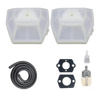 Kit de filtro de aire para motosierra Echo 90167Y para CS-590 CS-600P CS-620 CS590 CS600P CS620 reemplaza OEM P021016370 P021016371 P021016372 Tune Up Assembly