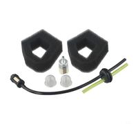 Kit de filtro de aire y línea de combustible de repuesto para GX25 ULT425 UMS425 HHH25 compatible con OEM 17220 Z0H 020 17211 Z0H 000