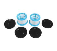 Kit de filtro de aspiradora de repuesto para aspiradoras inalámbricas BISSELL PowerClean, FurGuard de 280 W y FurFinder de 200 W, 2 filtros + 4 almohadillas de prefiltro