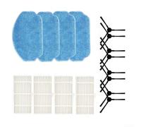 Kit de filtro de barrenda, opciones de repuesto, incluyendo cepillos laterales para ONSON para modelos MAMNV y para aspiradoras Haier TL30U1, 12 unidades