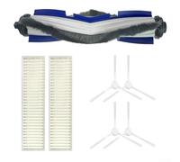 Kit de filtro de cepillo lateral de cepillo de rodillo, compatible con Tefal Explorer serie 60 para robot aspirador Rowenta ZR740003, ZR740005