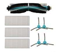 Kit de filtro de cepillo lateral principal diseñado para modelos de aspiradoras Conga que mejora el aire del hogar mientras se limpia