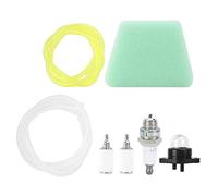 Kit de Filtro de Combustible de Aire para Motosierra Juego de Repuesto Confiable para Sears Adecuado para Profesionales Esponja/como Se Muestra en la