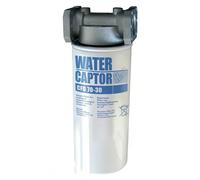 Kit de filtro de combustible/separador de agua PIUSI para tanque Soporte de cabeza completo + 2x Cartuchos, Caudal 70 l/min, Filtración 30 micrones | Water Captor F00611A0A