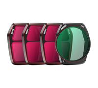 Kit de filtro de dron para DJI AIR3S, lente de protección UV ND, lente reductora de luz CPL polarización resistente a daños (CPL+ND16+ND32+ND64)