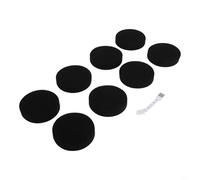 Kit de filtro de espuma lavable para Bissell para PowerForce para Helix Turbo, para CleanView Swivel Rewind PETs, 1608225 piezas de repuesto con cepillo de limpieza, paquete de 9