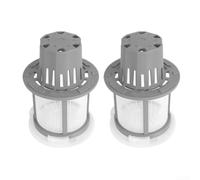 Kit de filtro de lavavajillas ultrafino de repuesto para GE WD49X24057, compatible con modelos GDF640HGM0BB, GDT655SMJ2ES, PDT750SMF4ES, sustituye a WD12X10416, WD12X20107, WD12X23736 (2 piezas)