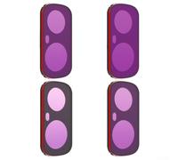Kit de filtro de lente magnético para Insta360 Pro 2 UV CPL VND ND8 ND16 ND32 ND64 polarización densidad neutra accesorios de cámara de acción vidrio óptico (ND 4 piezas)