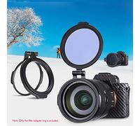 Kit de Filtro de Lente ND, C¨¢mara Filtro R¨¢pido Lente ND Adaptador Metal Compatible con C¨¢maras DSLR, Anillo Adaptador Universal con M¨²ltiples (58MM)