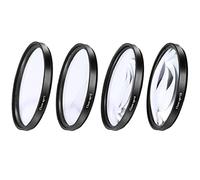 Kit de filtro de primer plano +1 +2 +4 +10 juego de lentes para cámaras digitales de 82 mm, transparente