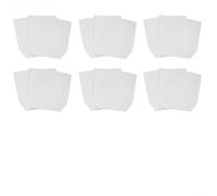 Kit de filtro de repuesto para modelos de aspiradora HiKOKI A-43963 A-50728 R10DL, juego de 12 piezas diseñado para un rendimiento fiable de filtración de aire