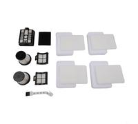 Kit de filtro de repuesto, para Shark Detect Pro, IW3612EU IW3612EUT IW3612AMZEU IW3611EU Aspiradora inalámbrica con filtros premotor de espuma HEPA y juego de cepillo de limpieza