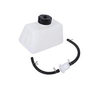 Kit de filtro de tanque de combustible de gas de motocicleta, kit de tanque de combustible mini de 1L Tanque de combustible auxiliar y línea de manguera para 2 tiempos Mini Moto Kids Dirt Po