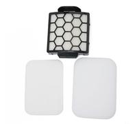 Kit de filtro de vacío compatible con modelos verticales Navigator Pet Pro ZU60 ZU62 ZU62C NV251 NV255 NV150, pieza de repuesto #1239FT60, filtros blancos lavables para una limpieza eficaz y un