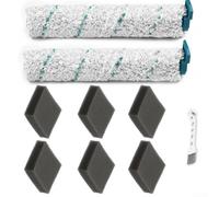 Kit de filtro de vacío húmedo, piezas de repuesto para Leifheit para aqua para Powervac Aspirador Tapa de batería y filtros de espuma