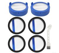 Kit de filtro de vacío, para AEG-8000 ASKW4 ESKW4 FX8 AZE156 EFP91835 900, filtros de aspiradora de repuesto lavables con cepillo de limpieza, para limpieza de pelo de mascotas y hogar, 2 pantallas y