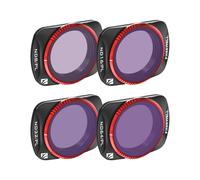 Kit de filtro hbrido ND/PL de FreeWell 4 Packpack Da brillante ND/PL para OSMO Pocket 3: Instalacin sin esfuerzo Compatibilidad de cardn de color