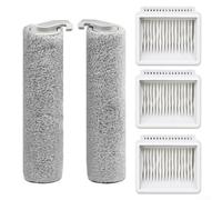 Kit de filtro HEPA de alta eficiencia y rodillo de microfibra para fregadoras Haier Z9 Pro Z10 Pro E9, diseñado para capturar el polvo fino y eliminar las manchas difíciles de superficies duras con