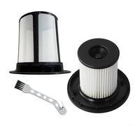 Kit de filtro HEPA de repuesto para Bosch para aspiradora 12033215 12030438, incluye pantalla de elemento filtrante y cepillo de limpieza para mantener la limpieza y para eficiencia de vacío (A)
