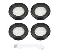 Kit de filtro HEPA para aspiradora, filtro lavable y reutilizable para SunSare X7A-US para Fieety para aspiradoras inalámbricas V7, pieza de repuesto con herramienta de limpieza (paquete de 4)