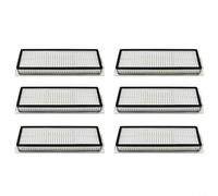 Kit de filtro HEPA para XIAOMI para MIJIA H50 Pro 0V42GL Juego de repuesto de cartucho de filtro de aspiradora para limpieza del hogar para mantener una capacidad consistente de captura de polvo (6