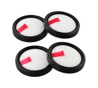 Kit de filtro lavable para DEVOAC N300 y para aspiradora portátil Haier T19B que ayuda a una funcionalidad óptima de la aspiradora (paquete de 4)