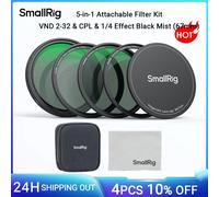 SmallRig 5-in-1 Attachable Filter Kit VND 2-32 & CPL & 1/4 Effect Black Mist (67mm) 4726