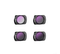Kit de filtro magnético para DJI para osmo Pocket 4 CPL ND8 ND16 ND32 HD Accesorios de lente de vidrio óptico Deportes Video Cinematográfico Fotos Negro (ND/PL kit)