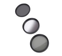 Kit de Filtros de Cámara 3 en 1, Juego de Filtros ND8 CPL GND con Revestimiento de Alta Definición, Filtro de Densidad Neutra, Filtro Polarizador Circular, Filtro ND Graduado