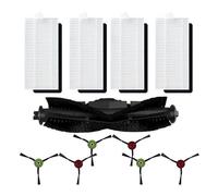 Kit de filtros de cepillo principal de cepillos laterales, Compatible con Cecotec Conga Eternal Pet Max, piezas de aspiradora, herramienta de limpieza del hogar(Set-B)