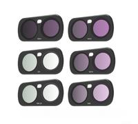 Kit de filtros de densidad neutra para Insta360 Pro: polarización CPL y filtros de vidrio ND8 ND16 ND32 para cámara de acción, deportes, fotografía, reducción de luz, 4 g (6 en 1)