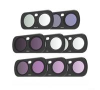 Kit de filtros de densidad neutra para Insta360 Pro: polarización CPL y filtros de vidrio ND8 ND16 ND32 para cámara de acción, deportes, fotografía, reducción de luz, 4 g (8 en 1)